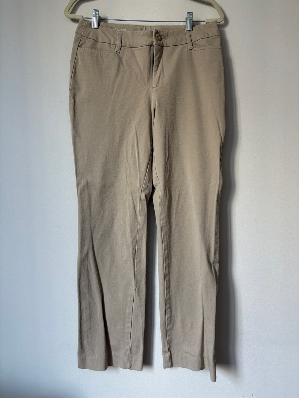 St. John's Bay Straight Leg Khaki Pants - Light Beige
